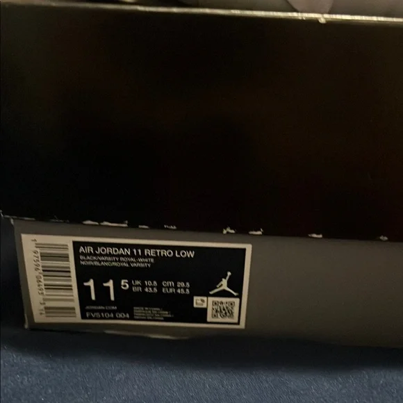 Jordan 11 Low Black White Sneakers - Picture 2 of 4
